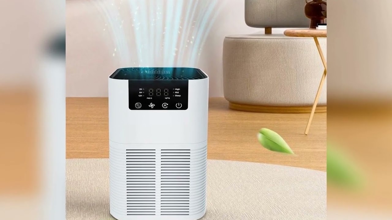 A must-have product! Air Purifier Smoke Odor Negative Ion Generator with Aromatherapy Air Cleaner