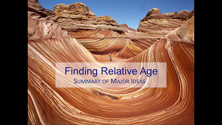 finding relative age