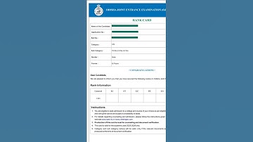 unexpected 😱 ojee result 2025 #ojee #ojee2025