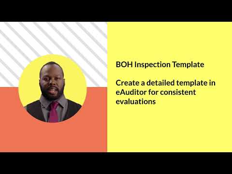 BOH Inspection With EAuditor Audits Inspections