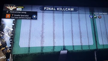 Best final kill cam- BO3
