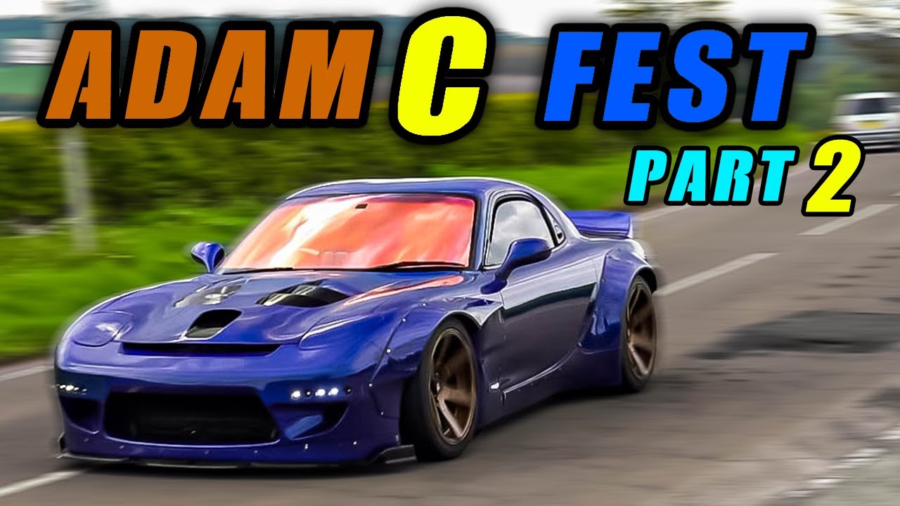 Modified Cars Leaving AdamC Fest 2023 - YouTube
