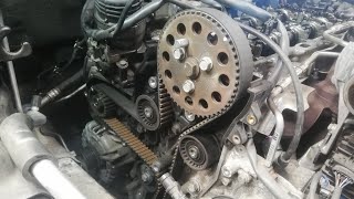 Opel 2.0CDTi#Z20DTH# 125kw timing belt change and timing chain replacement without auxiliary tools