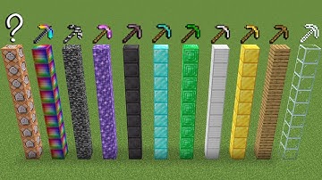 which minecraft pickaxe is the fastest ???