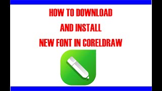how to download and install fonts in coreldraw //how to install fonts on windows 10