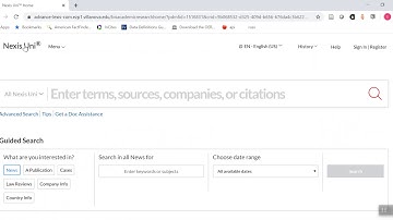 Nexis Uni for Encyclopedias & Secondary Practice Materials