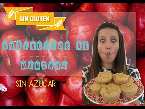 BUDINCITOS DE MANZANA - APTO DIABETICOS\ SIN TACC