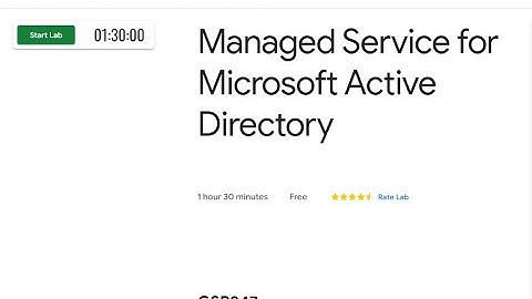 Level 3 Managed Service for Microsoft Active Directory  (#Google #Cloud: #Challenge #Lab#LearntoEarn