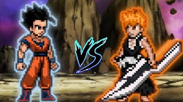 Gohan TP VS Ichigo TYBW V2 (all form) in Jump Force Mugen 🔥