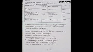 🇳🇵🔥Class 9 Account Model Question Paper🔥 || Class 9 Account Exam Paper #final #class 9 #modal #exam