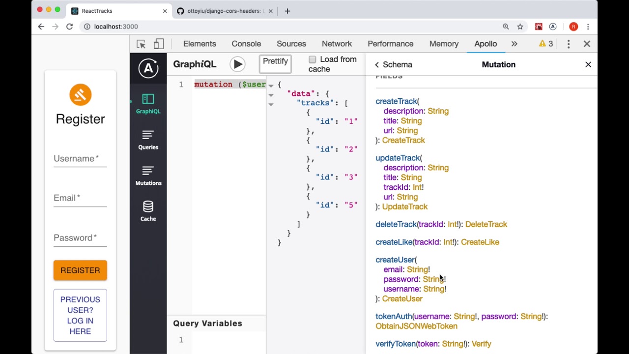 Executing GraphQL Operations Client Side with Apollo Dev Tools - YouTube
