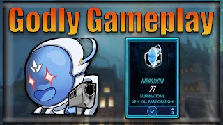 Insane Overwatch Competitive Echo Gameplay with a 69% Kill Participation