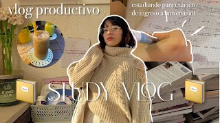 Dia conmigo: study vlog☕estudiando conmigo, coffe date, consejos y productividad