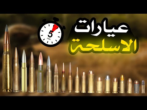 عيارات الاسلحة في خمس دقايق