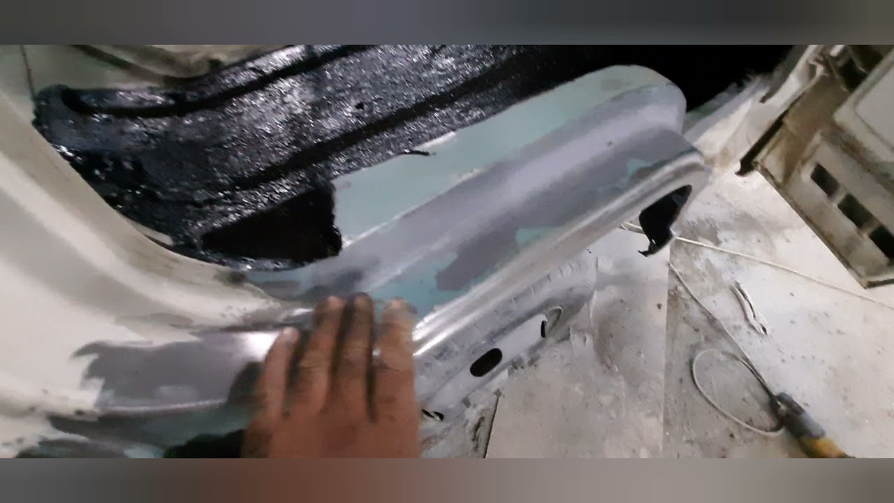 Ремонт кабины грузовика. \"Исудзу Эльф\" - YouTube