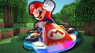 What If Mario Kart 8 Deluxe Was In Minecraft?