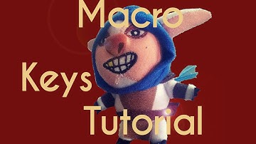 Dota 2 Meepo Blink Poof Macro Key Binding Tutorial in Gaming Keyboards (Corsair Raptor K30)