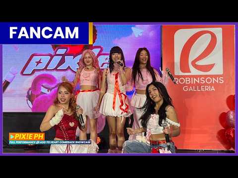 [260808] PIX!E PH @ Add To Heart Comeback Showcase in Robinsons Galleria