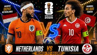 🏆 Netherlands vs Tunisia | FIFA World Cup 2026 Group Stage | FC 26 Gameplay | Full Match