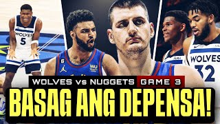 BASAG ang Depensa ng Wolves! Pinaglaruan ng Nuggets! Murray nakabawi! Timberwolves vs Nuggets Game 3