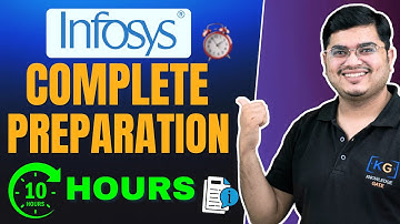 🚀 Complete INFOSYS Preparation in 10 Hours | Infosys System Engineer Preparation | Infosys Questions