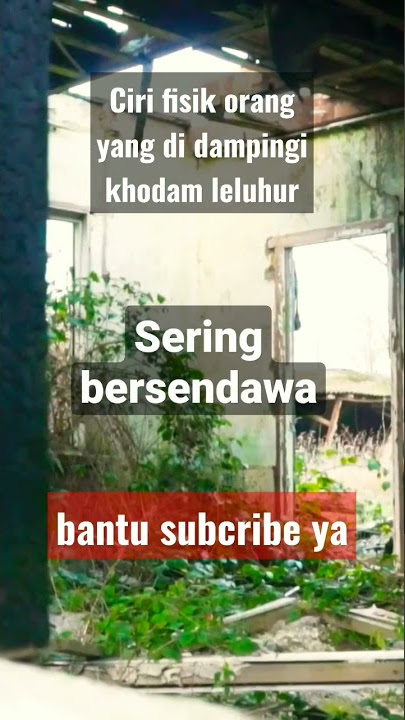 CIRI FISIK ORANG DI DAMPINGI KHODAM #indonesia #ghaib  #khodam @dafnfiztv7444