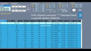 Kukla Barkodlu Satış Programı - Ciro Gelir Gider - Raprolar Sayfası -- rozesoft.com -- screenshot 5