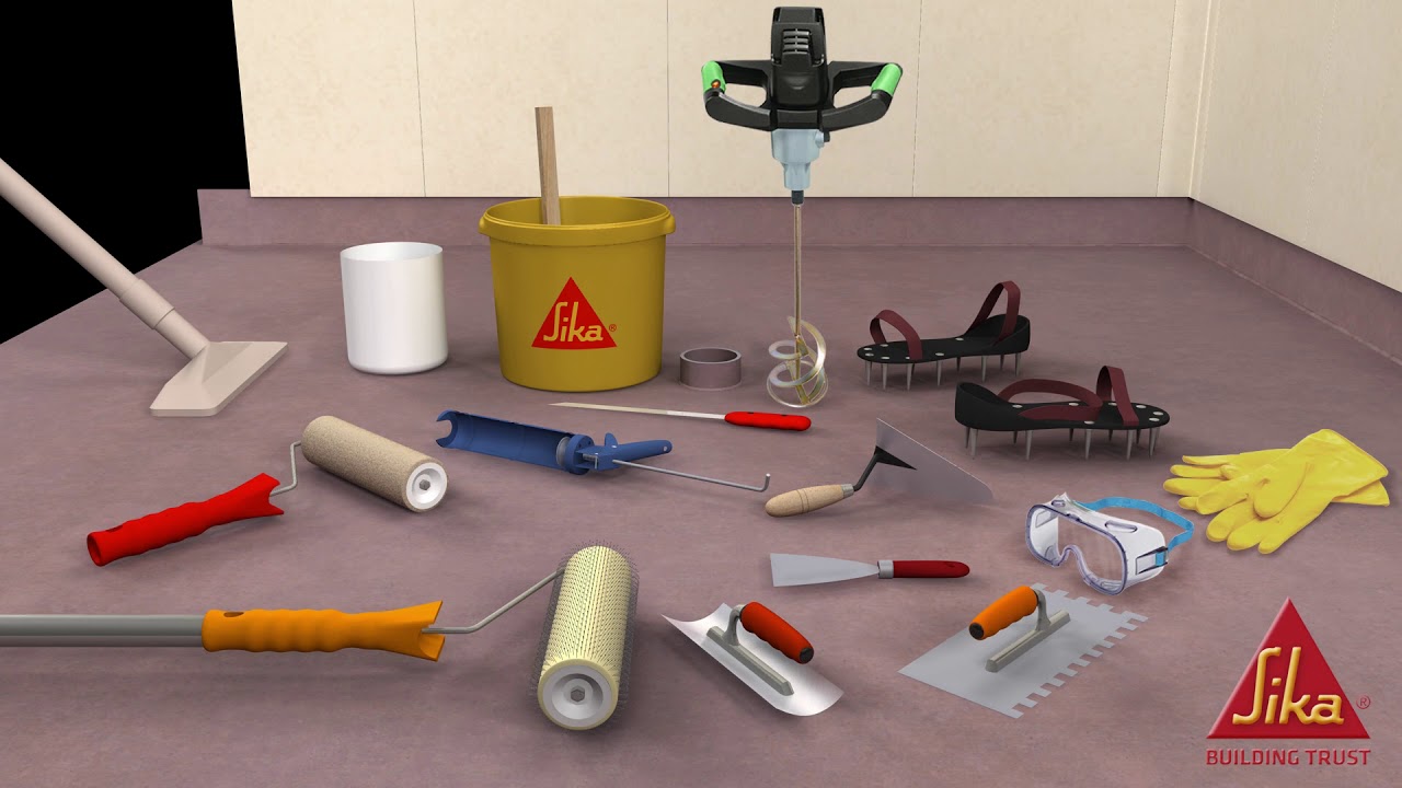 Sika Marine for Wet room