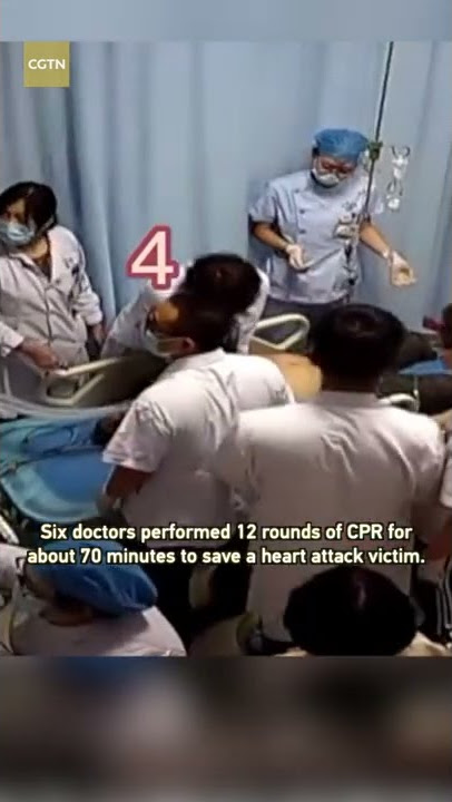 6 doctors save heart attack victim with extended CPR