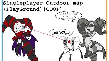 Portal 2 Coop Map - Singleplayer Outdoor Map (PlayGround) [COOP]