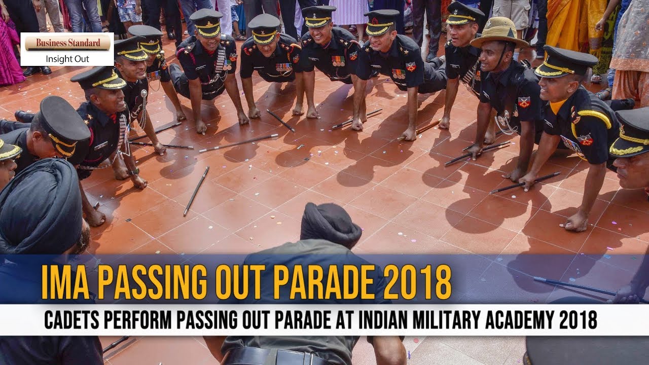 ima passing out parade 2018 youtube