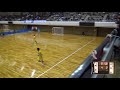 6日 ハンドボール男子 あづま総合体育館 Bコート 明星vs北村山 2回戦 1