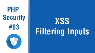 PHP Security Tips In Arabic #03 - Cross Site Scripting and Filtering Inputs