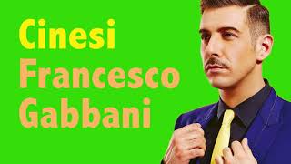 Francesco Gabbani - Cinesi (testo in italiano)