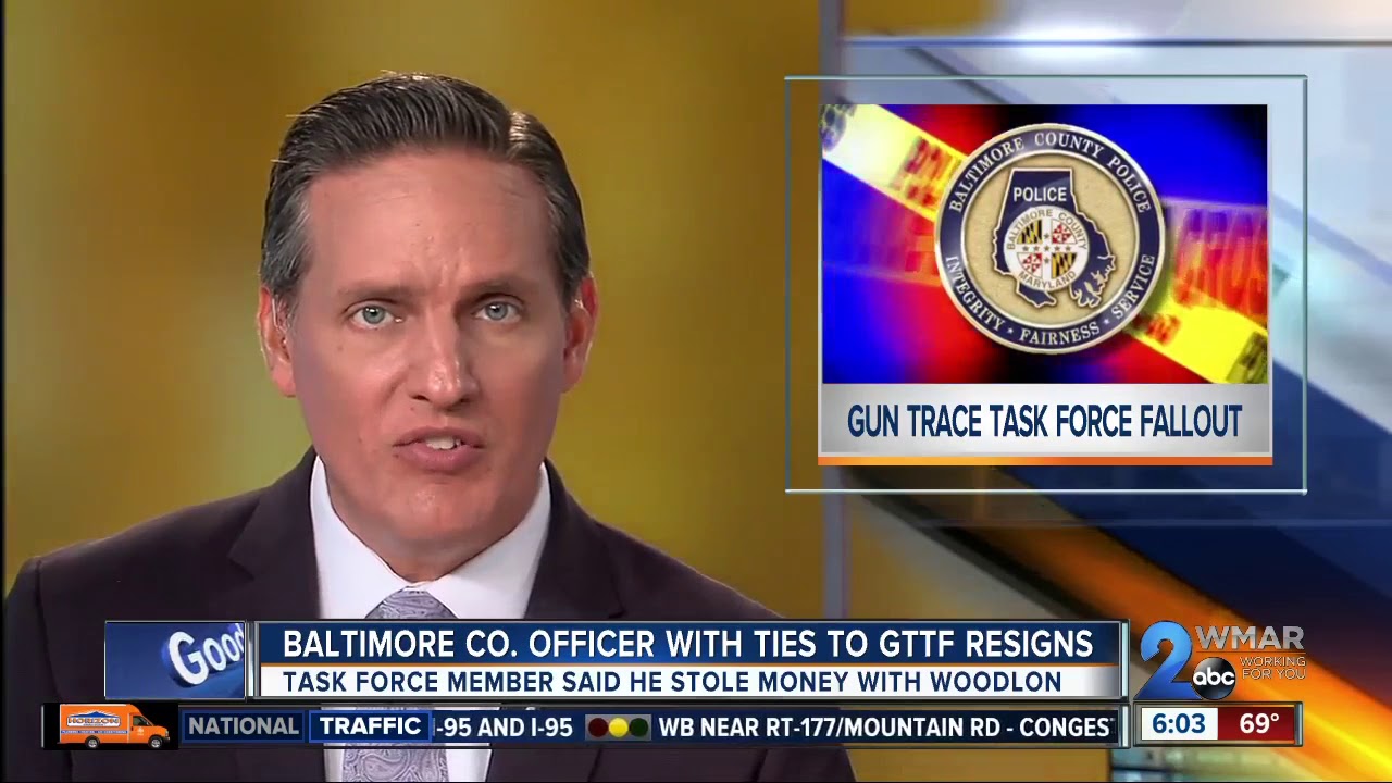 Baltimore Co. officer tied to City GTTF scandal resigns