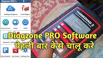 How to Use Diagzone PRO Software / Thinkdiag 2.0
