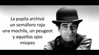 Video thumbnail of "Donde habita el olvido - Joaquin Sabina  (Letra)"