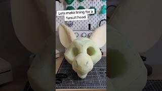 So cursed #furry #fursuitmaker #fursuit