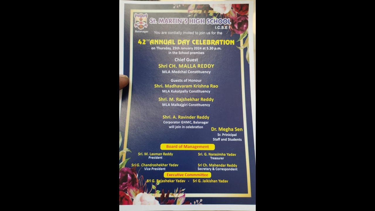 St.Martin's High School - Balnagar