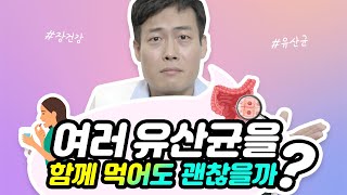 여러 유산균을 함께 먹어도 괜찮을까?