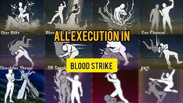 Blood strike all executions - Blood strike finishing moves - All finishers in blood strike