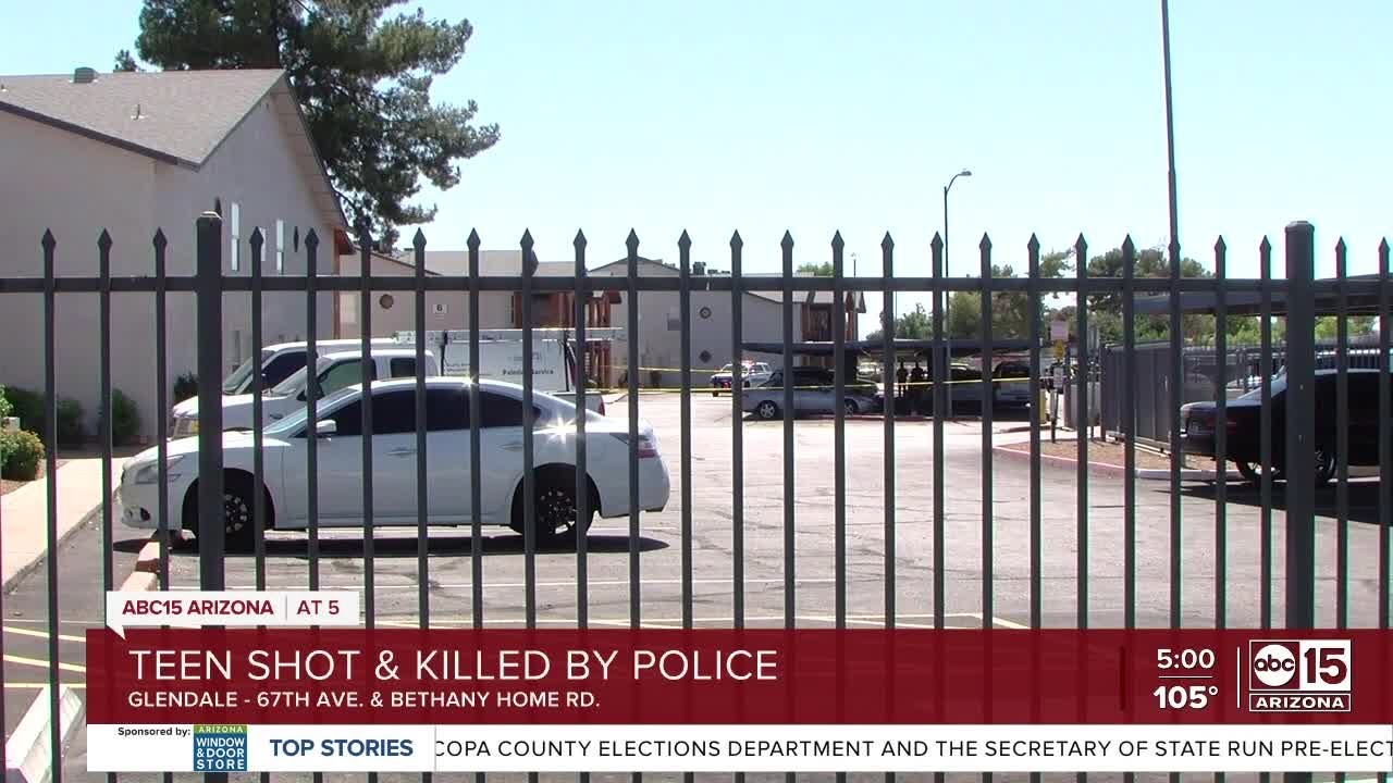 Teen shot and killed by Glendale police during stolen vehicle ...