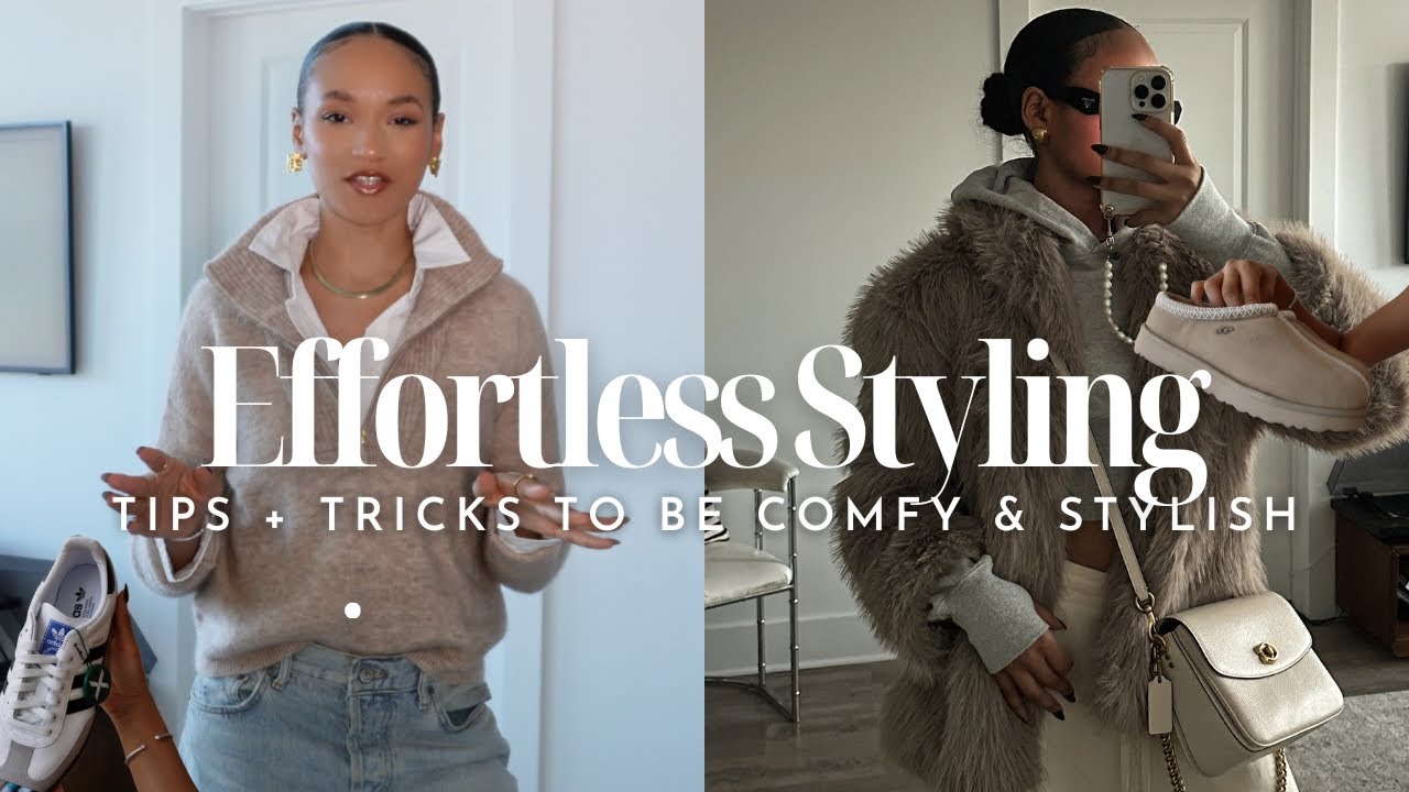 How To Look Chic in Comfortable Clothes and Be Effortlessly