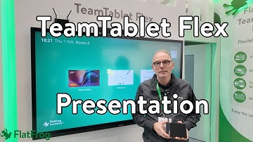 FlatFrog TeamTablet™ Flex ISE 2024 presentation