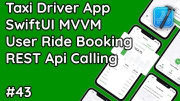 Swift UI MVVM:  Taxi App - Implementing User Ride Booking Reset API & Login Configuration #43