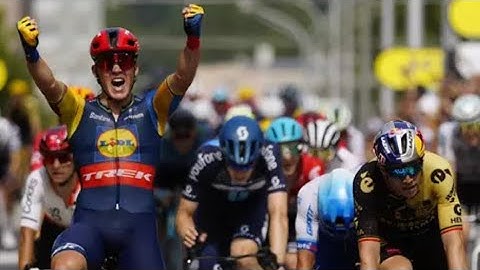 Her vinder danske Mads Pedersen 8. etape i Tour de France 2023 | TOUR23