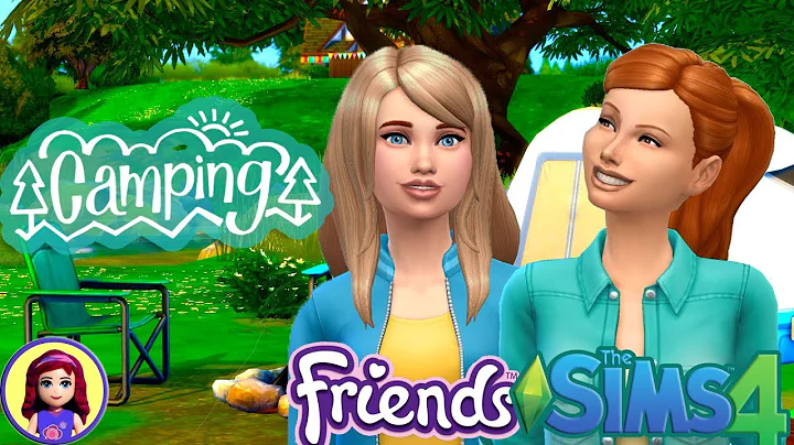 Stephanie & Mia Go Camping - Spring Break Sims 4 L...