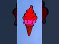 Ice cream 🍦 drawing #drawing #shorts