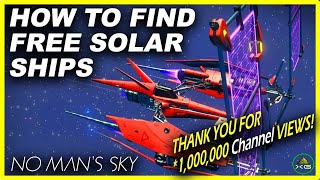 No Mans Sky - Free Solar Ships and How To find Them Scrap for UNITS | NANITES screenshot 5