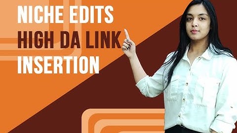 Niche Edit SEO Backlinks